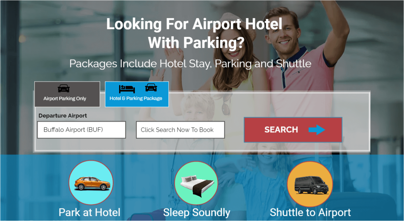 Find the best hotel to park and the cheapest parking rates